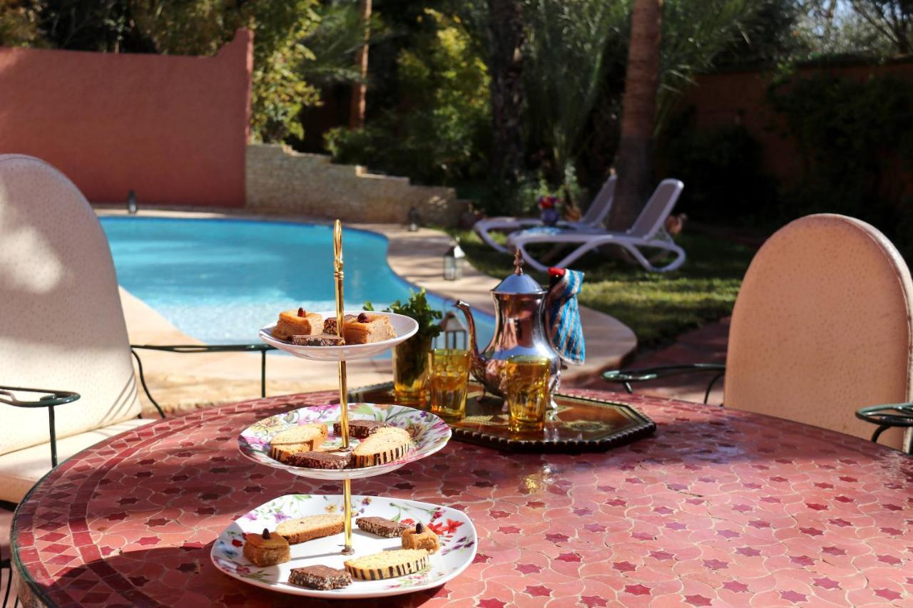Dar Ayniwen Garden Hotel & Bird Zoo Marrakesh Exterior foto