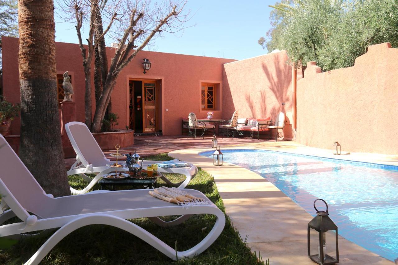 Dar Ayniwen Garden Hotel & Bird Zoo Marrakesh Exterior foto